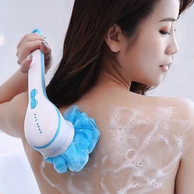5-In-1 Electric Shower Brush – Rotating Spa Exfoliator For Full-Body Care 1