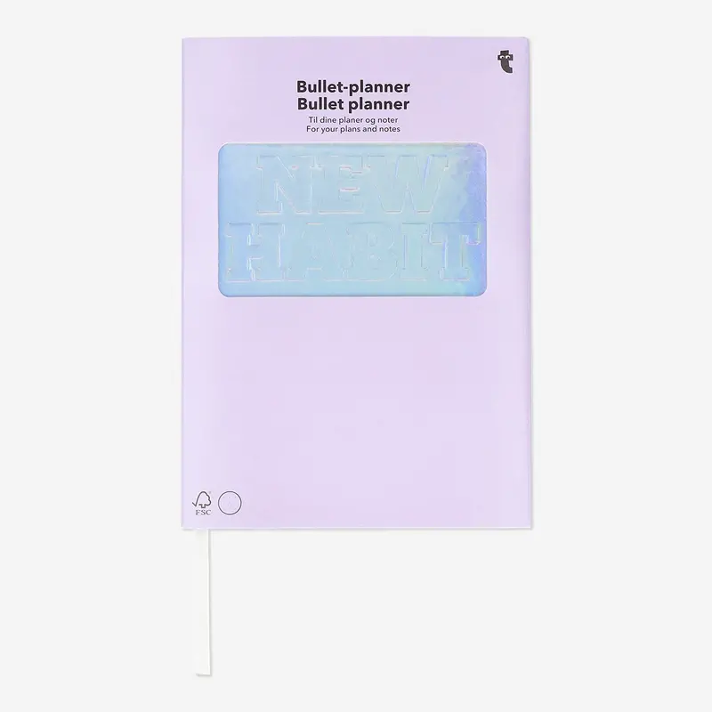 A5 Bullet Journal Planner With Dot Grid Layout 1