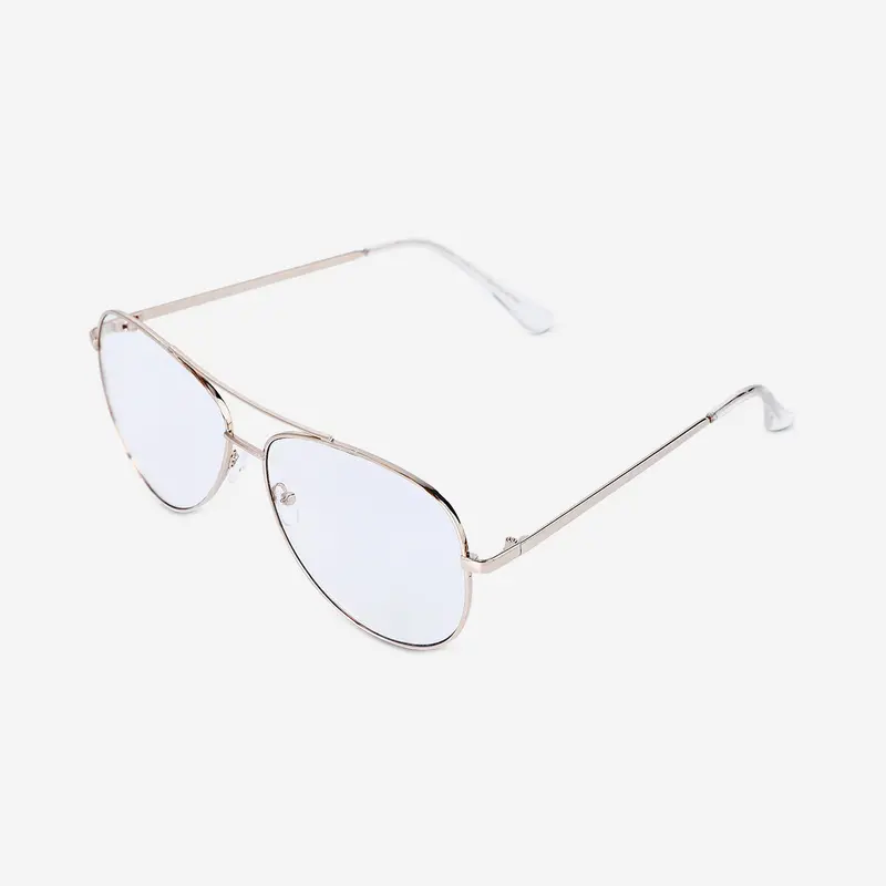 Blue Light Filtering Glasses – Sleek Metal Frame 1