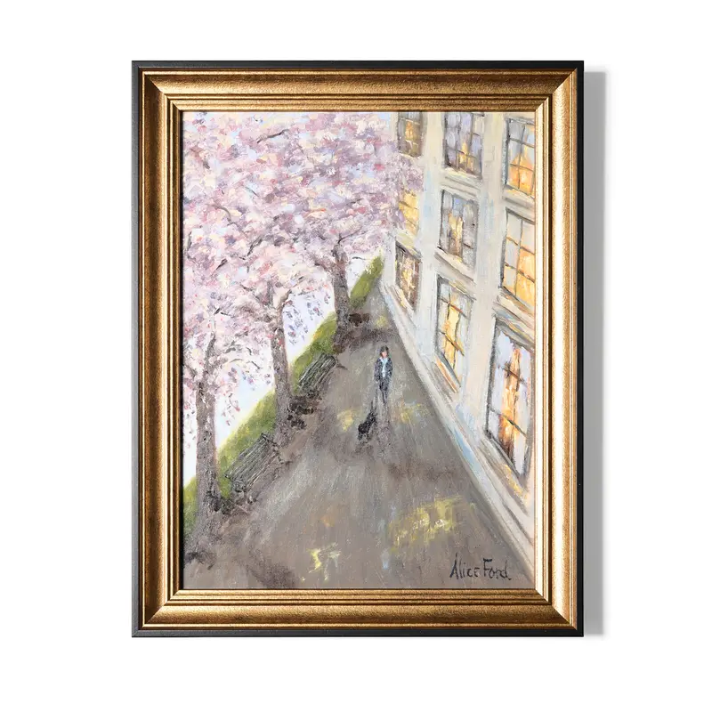 Cherry Blossom Fine Art Print By Alice Ford – Botanical-Inspired Series 1