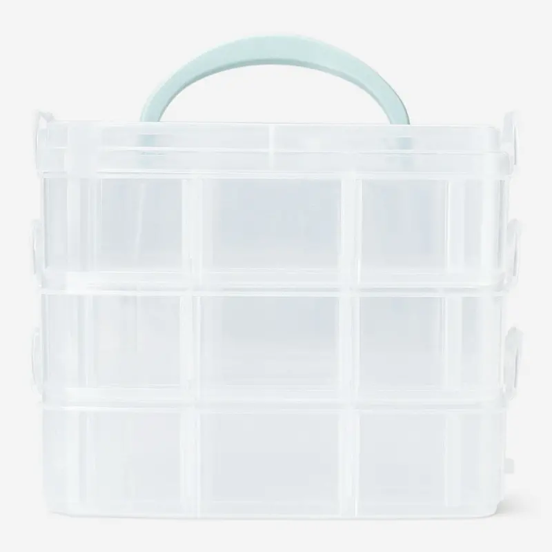 Clear Plastic Storage Container With Latch Lid 1