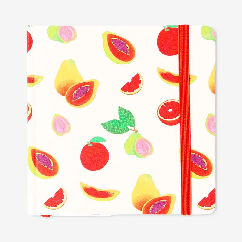 Compact Fabric-Cover Mini Sketchbook – Portable Art Journal 1
