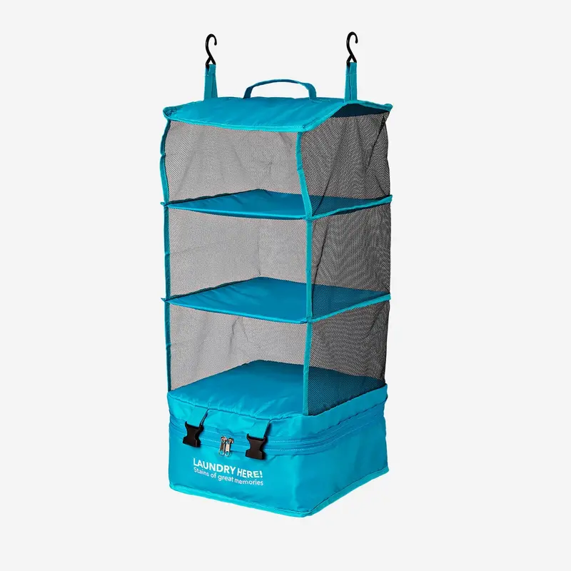 Compact Hanging Travel Wardrobe Organizer 1