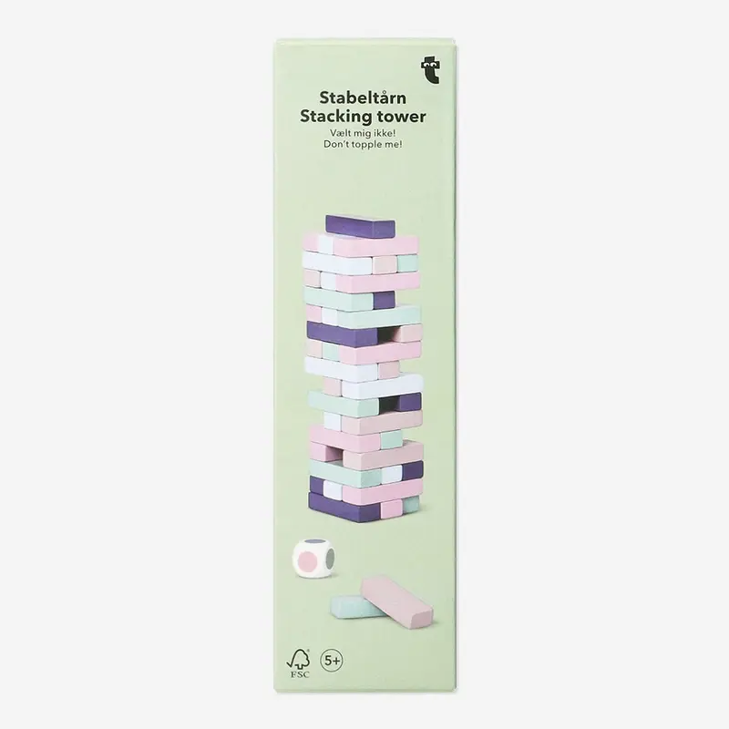 Compact Stacking Tower Skill Game 1