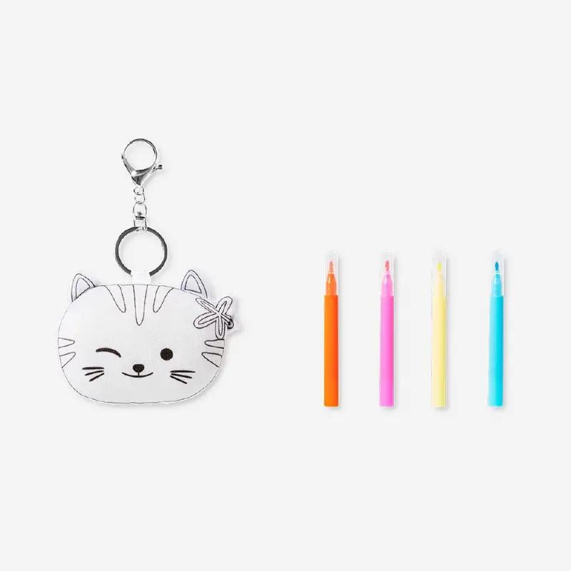 Diy Keychain Craft Kit With Markers 1