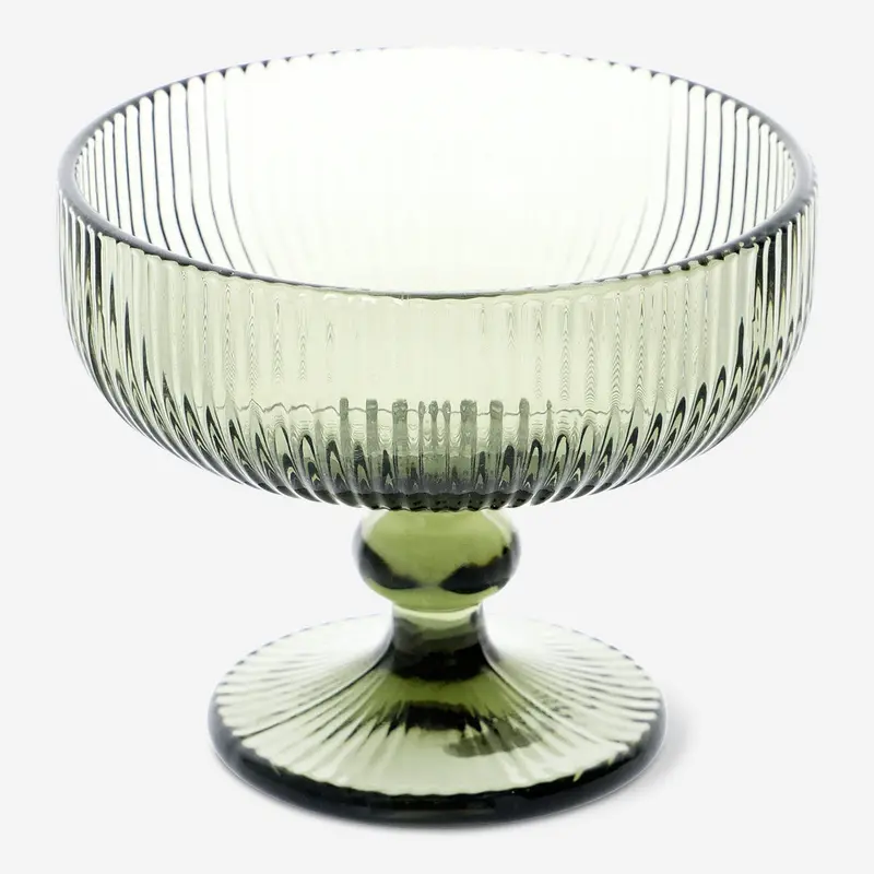 Emerald Green Drinking Glasses – Set Of Modern Tumblers 1