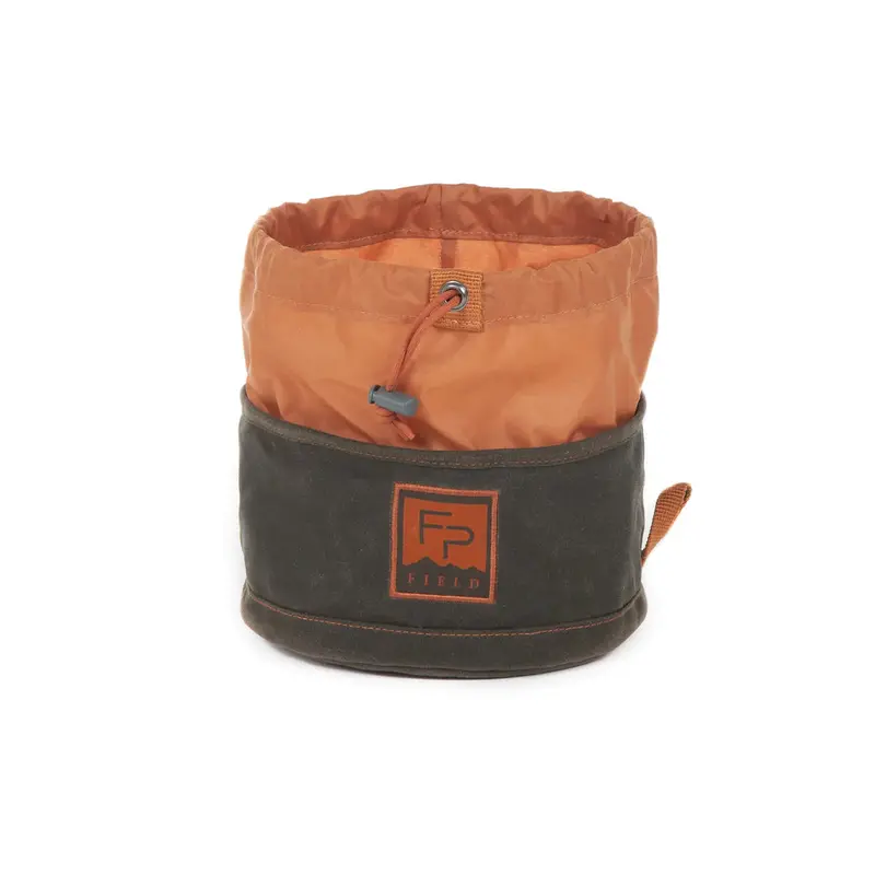 Fishpond Bow Wow Collapsible Food Bowl In Peat Moss – Lightweight Travel Feeder 1