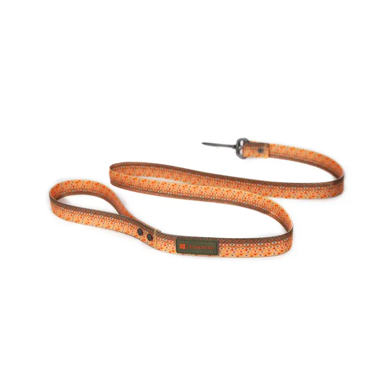 Fishpond Trucha-Colored Adjustable Dog Leash 1