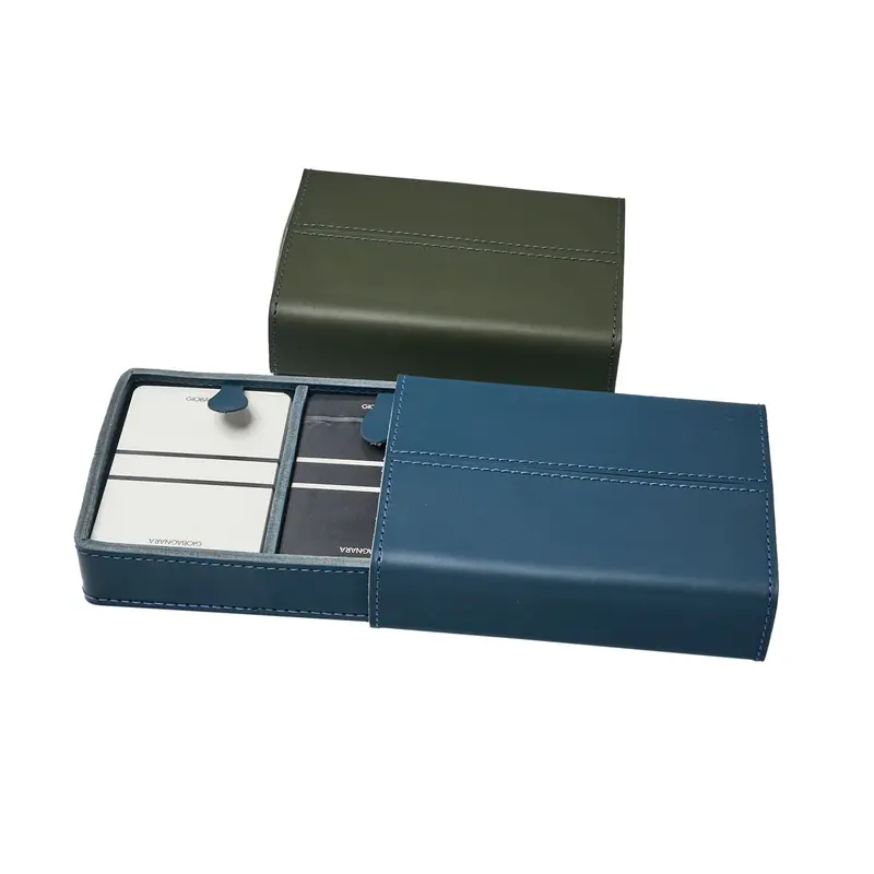 Handcrafted Italian Leather Card Holder Set By Giobagnara 1