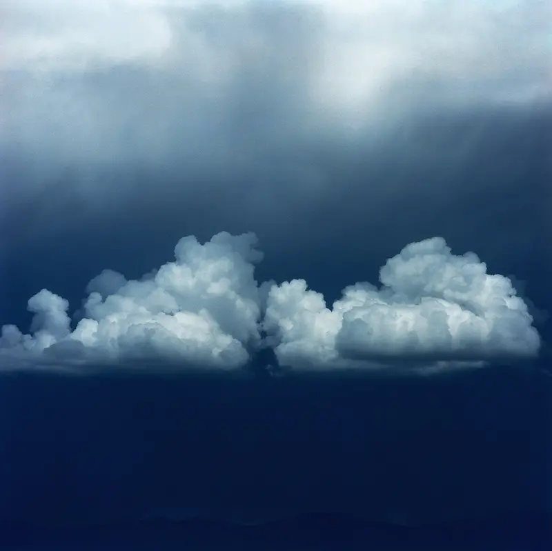 Jock Mcdonald 'Clouds' Minimalist Wall Art 1
