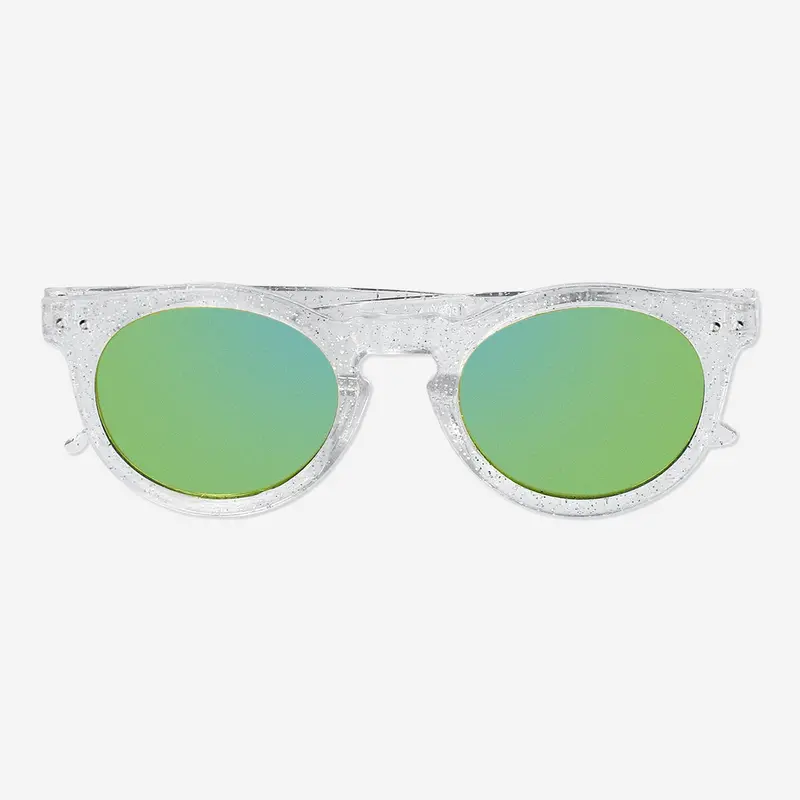 Kids’ Glitter-Framed Transparent Sunglasses 1