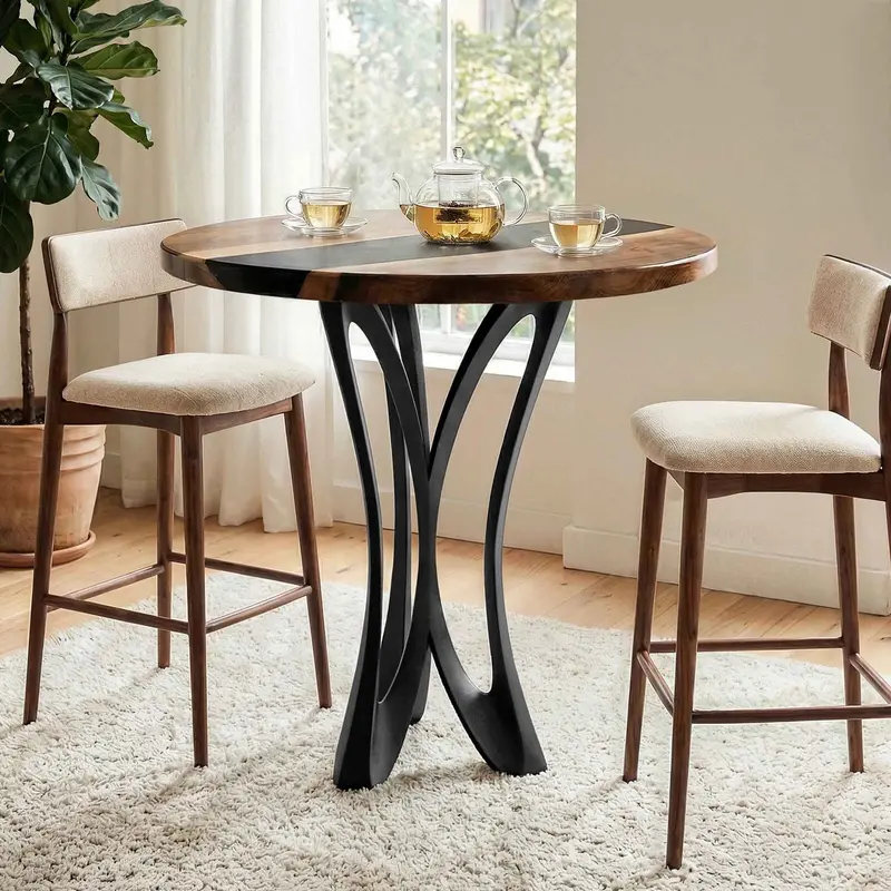 Kitchen Island Table Base – 36" Tall Steel Support For Countertop Builds 1