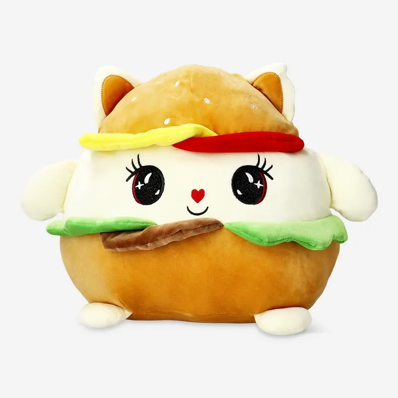 Plush Burger Stuffed Toy 1
