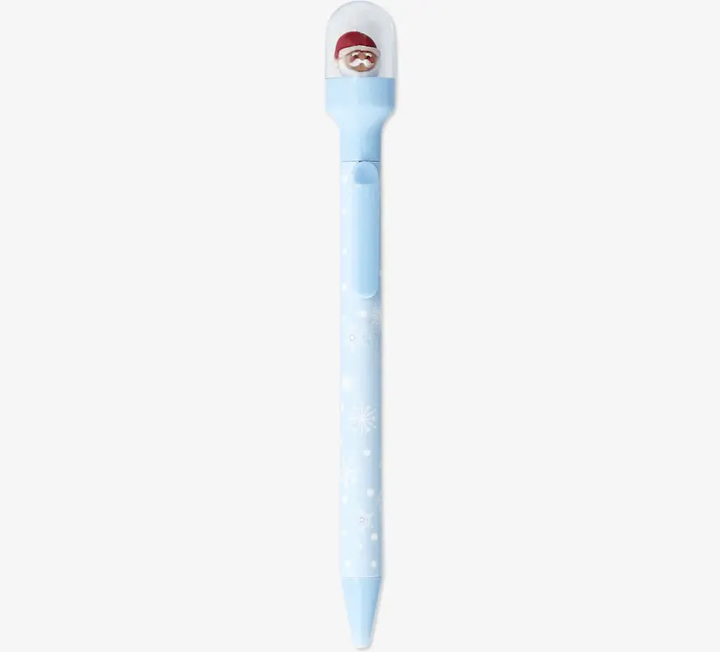 Santa Hide-And-Seek Ballpoint Pen – Festive Desk Accessory 1