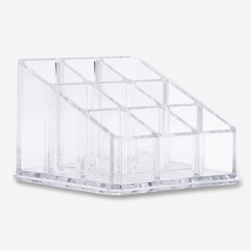 Tiered Makeup Storage Tray With Lid 1